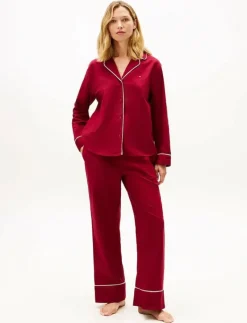 SOLID FLANNEL PANTS - Nederdelar