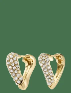 SOUL earrings gold-plated - Hoops