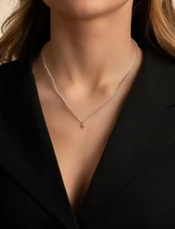 Stellaris pendant pearl neck 42 - Pärlhalsband