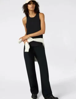 Straight Hem Pants - Casual byxor