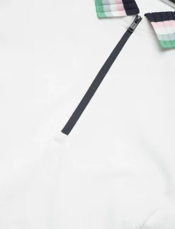 Stretch Piqué Quarter-Zip Polo Dress - Klänningar