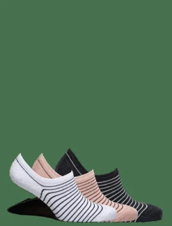 Stripe Glitter Sneakie Sock 3 Pack - Strumpor