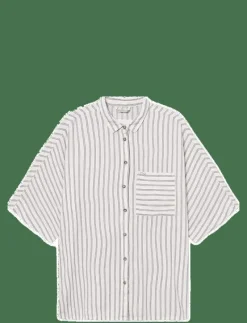 Striped Shortsleeved shirt PJ - Skjortor