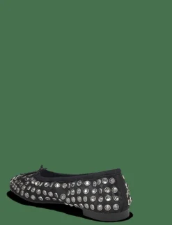 Studded mesh ballerina shoes - Ballerinas