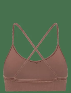 STUDIO SEAMLESS RIBBED STRAP BRA - Sport BH:ar