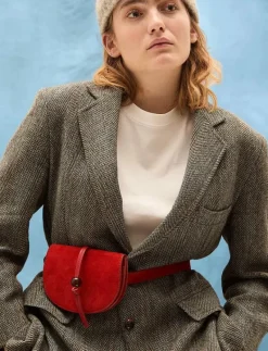 Suede Belt Bag - Magväskor