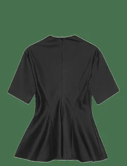 SUITING PEPLUM TOP - T-shirts