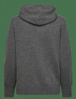 SUPERFINE LAMBSWOOL ZIP HOODIE - Huvtröjor