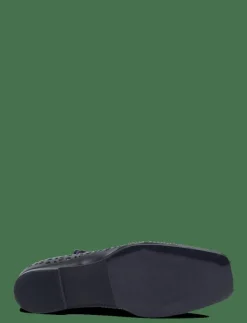 Sway Slit Leather Ballet Flats - Ballerinas