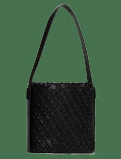 TH BRAIDED SHOULDER BAG - Axelremsväskor