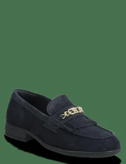 TH CHAIN FRINGE SUEDE LOAFER - Loafers