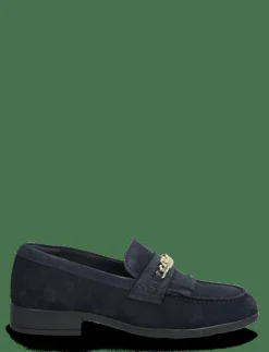 TH CHAIN FRINGE SUEDE LOAFER - Loafers