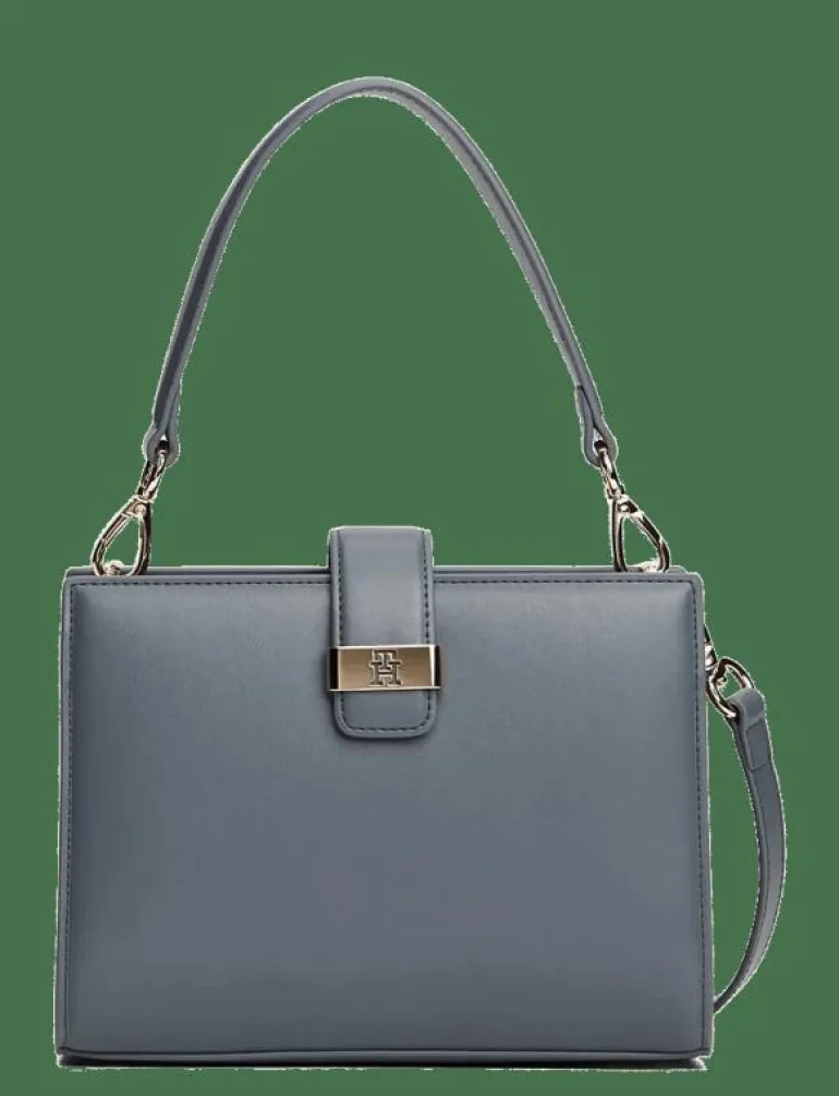 TH HERITAGE MINI SATCHEL - Handväskor
