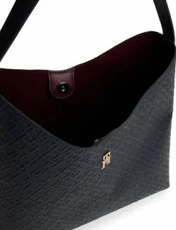 TH ICON SHOULDER BAG MONO - Axelremsväskor