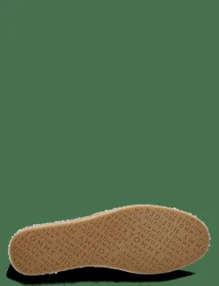 TH LOGO METALLIC LEATHER ESPAD - Platta espadriller