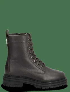 TH PLAQUE PEBBLE LACE BOOT WARM - Kängor