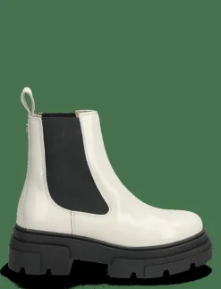 TH SHINY LEATHER CHELSEA - Varmfodrade skor