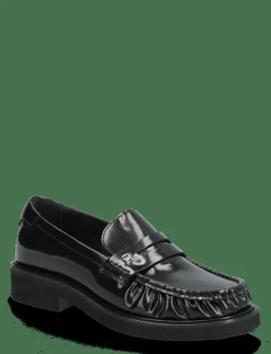 TH SQUARE TOE ABRASIVATO LOAFER - Platta skor