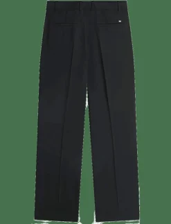 TIMELESS WOOL STRT PLEAT PANT - Vida byxor