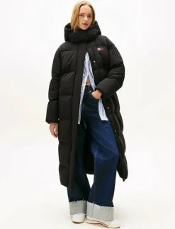 TJW ALASKA GRID DWN MXI COAT EXT - Dunkappor