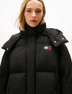 TJW ALASKA GRID DWN MXI COAT EXT - Dunkappor