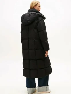 TJW ALASKA GRID DWN MXI COAT EXT - Dunkappor
