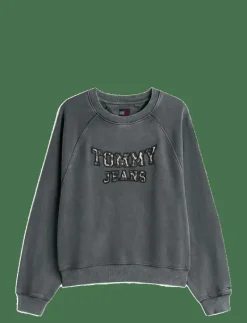 TJW BXY LEOPARD VARSITY CREW - Sweatshirts