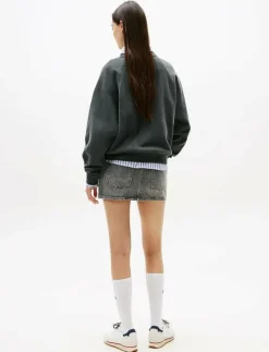 TJW BXY LEOPARD VARSITY CREW - Sweatshirts