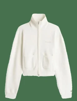 TJW COZY SCRIPT CARDIGAN - Sweatshirts