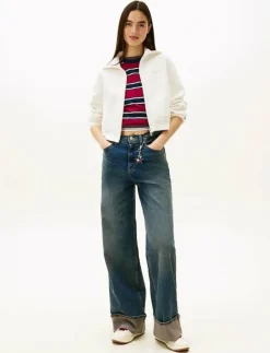 TJW COZY SCRIPT CARDIGAN - Sweatshirts