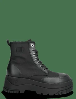 TJW LACE UP FLATFORM BOOT - Kängor
