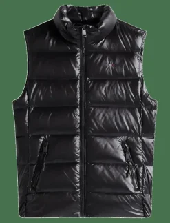 TJW SLIM ZIP PRINT DOWN VEST - Vadderade västar