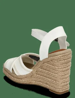 TOMMY HILFIGER ESPAD HIGH WEDGE - Kilklackar