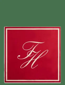 TOMMY SCRIPT SILK SCARF - Sjalar