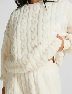 Top Cable Fleece - Mellanlager