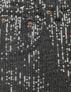 Twill Sequin Jeans - Straight jeans