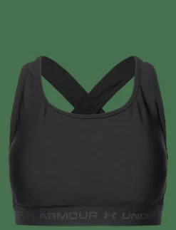 UA Crossback Mid Bra& - Sport BH:ar