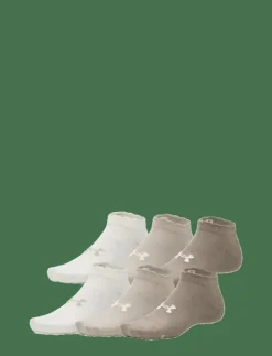 Unisex UA Essential 6pk Low - Strumpor