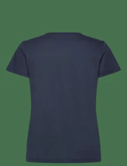 V NECK TEE - T-shirts