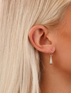 Veil hook ear plain g - Onesize - Hängande örhängen