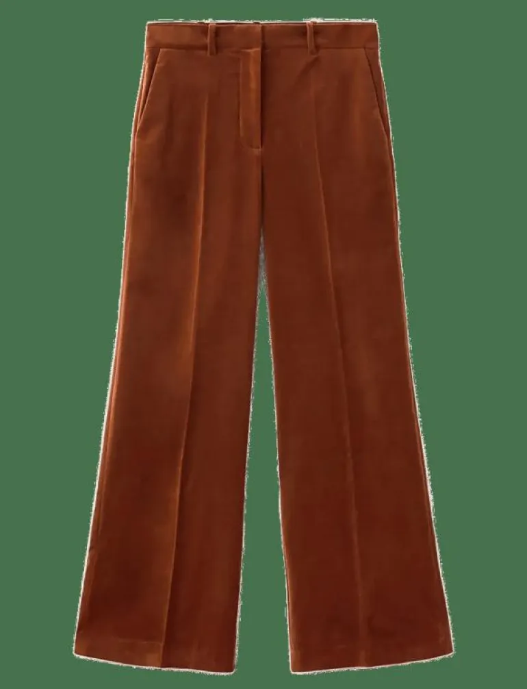 Velvet suit trousers - Kostymbyxor