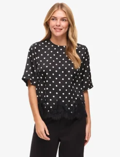 VIDOTA 2/4 LACE TOP - T-shirts