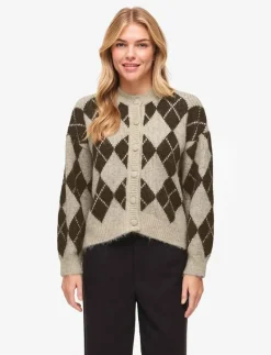 VIKARLEY L/S BUTTON DETAIL CARDIGAN - Koftor