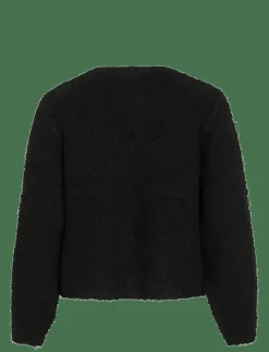 VIPAZA O-NECK L/S ZIPPER KNIT CARDIGAN - Koftor