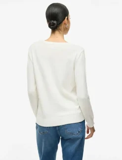 VIRIL O-NECK L/S KNIT TOP - NOOS - Tröjor