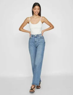 VISURFACE STRAP TOP NEW 2-PACK - Linnen