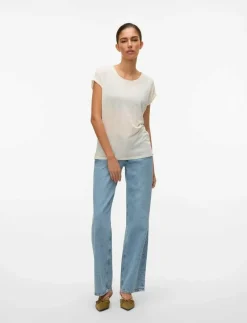 VMAVA PLAIN SS TOP JRS NOOS - T-shirts