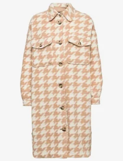 VMCHRISSIE LONG CHECK SHIRT GA - Ullkappor