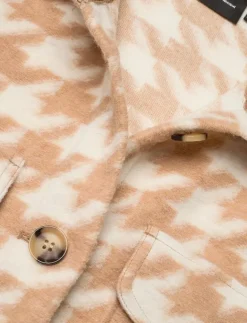 VMCHRISSIE LONG CHECK SHIRT GA - Ullkappor