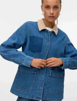 VMENYA LS WORKWEAR JACKET - Jeansjackor
